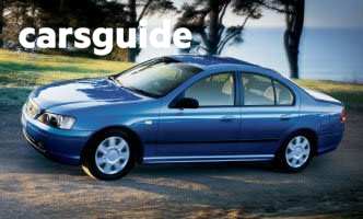 Red 2005 Ford Falcon Sedan Xt