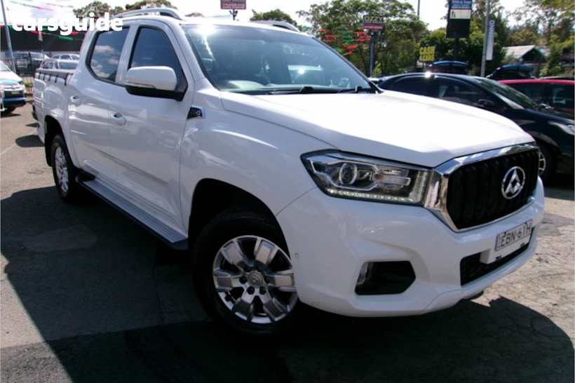 White 2019 LDV T60 Double Cab Utility Pro (4X4)