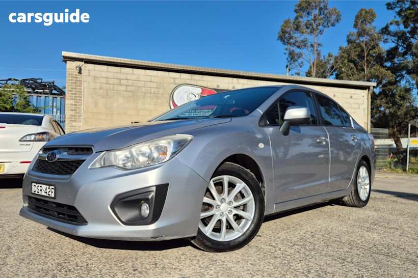 Silver 2012 Subaru Impreza Sedan 2.0I-L 4WD