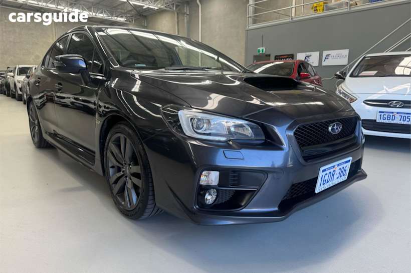 Grey 2016 Subaru WRX Sedan 4WD