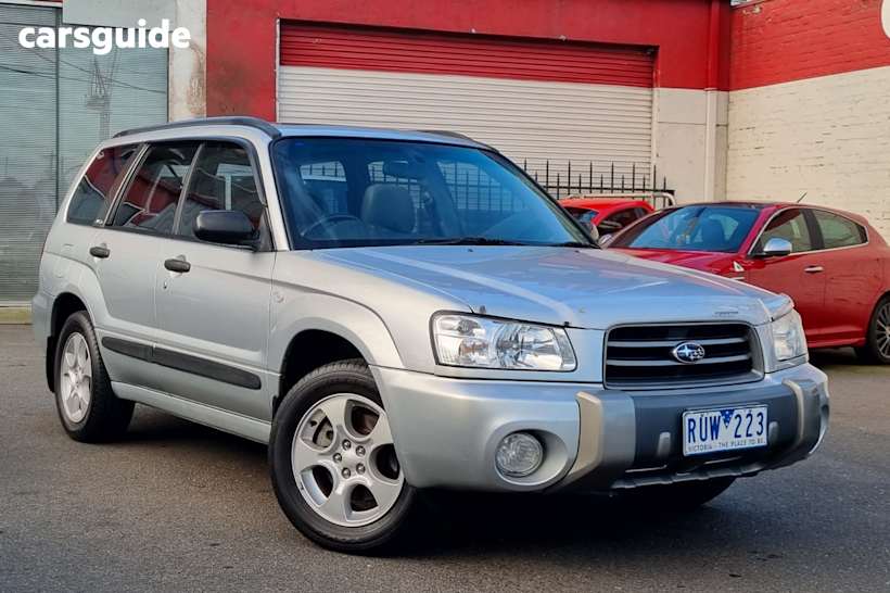 Silver 2002 Subaru Forester Wagon Xs Luxury
