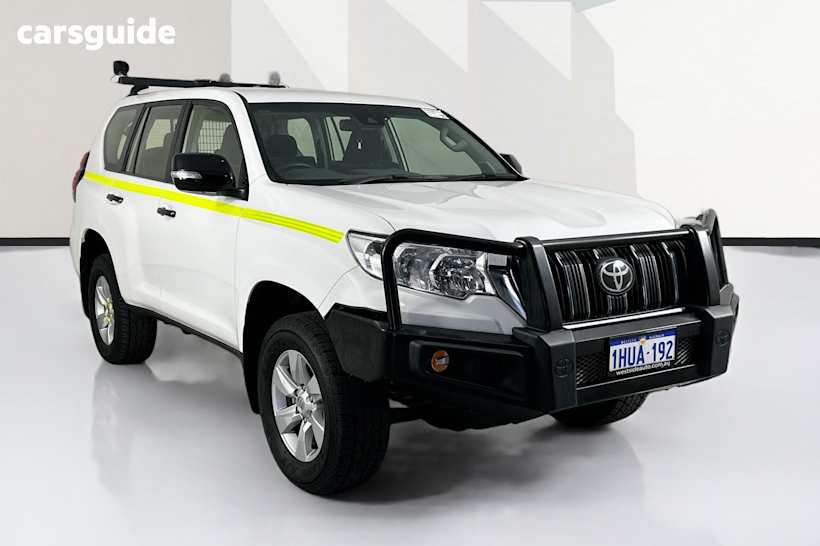White 2022 Toyota Landcruiser Prado Wagon Gx