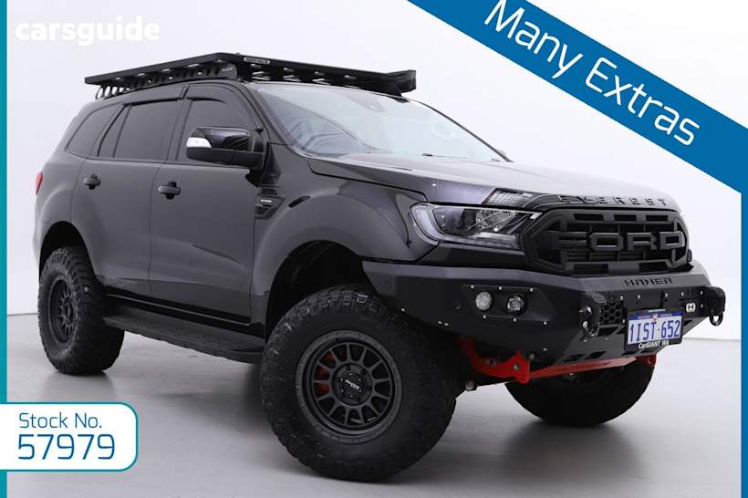 Black 2021 Ford Everest Wagon Sport (4Wd)