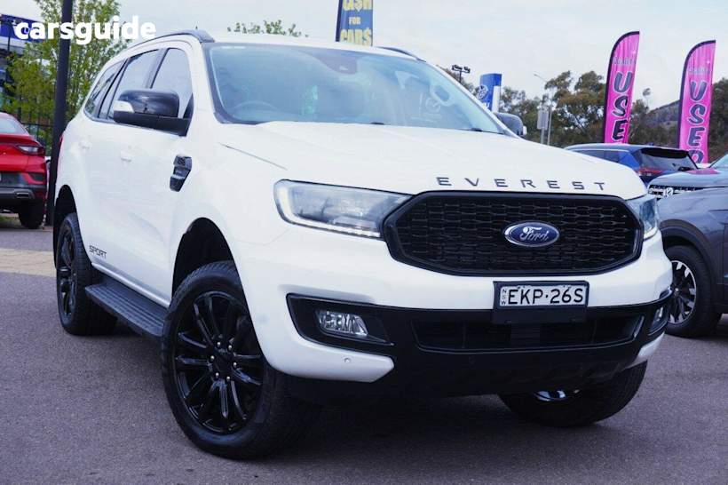 White 2020 Ford Everest Wagon Sport (4Wd)