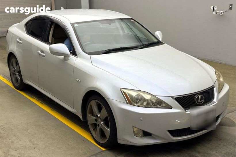 White 2007 Lexus IS Sedan VERION L