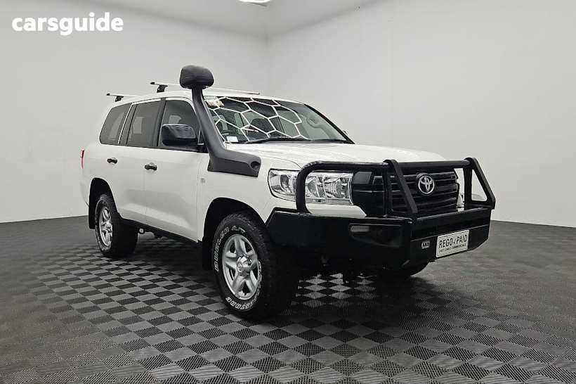 White 2019 Toyota Landcruiser SUV GX 4X4
