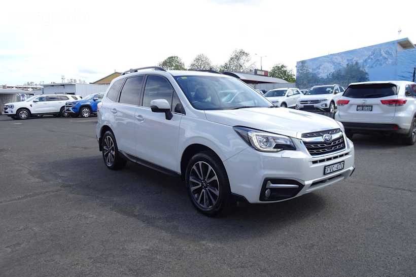 White 2016 Subaru Forester SUV 2.5I-S 4WD