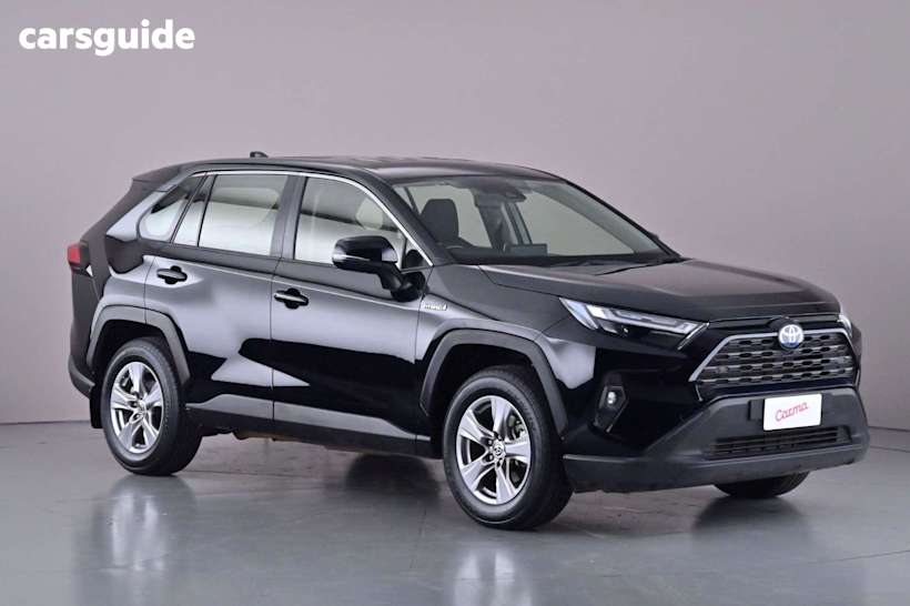 Black 2023 Toyota RAV4 Wagon Gx (Awd) Hybrid