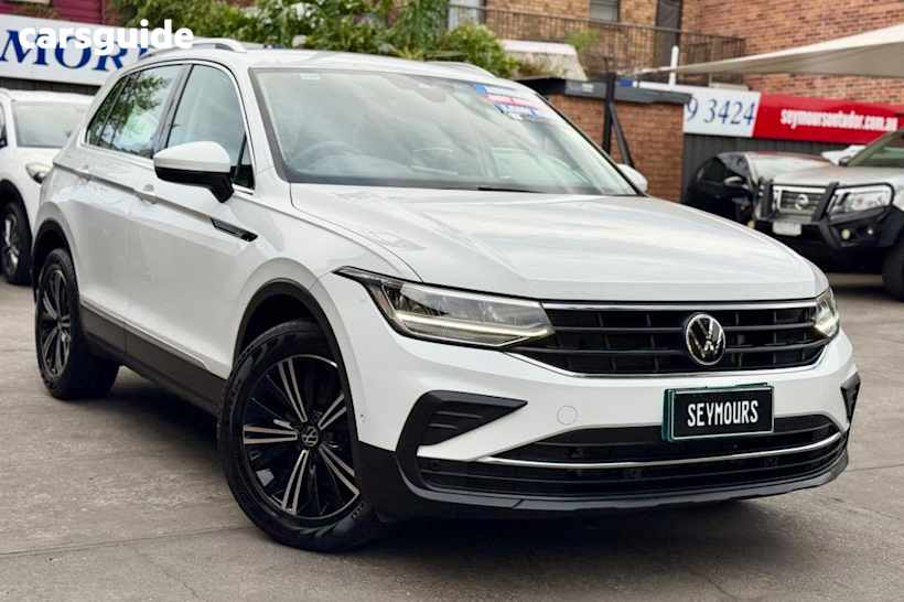White 2023 Volkswagen Tiguan SUV 110TSI LIFE F
