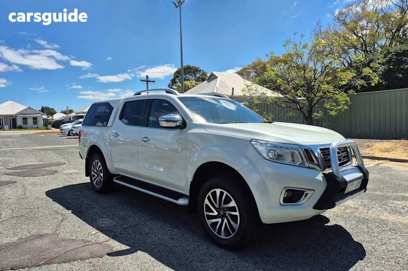 White 2015 Nissan Navara Dual Cab Utility St-X (4X4)