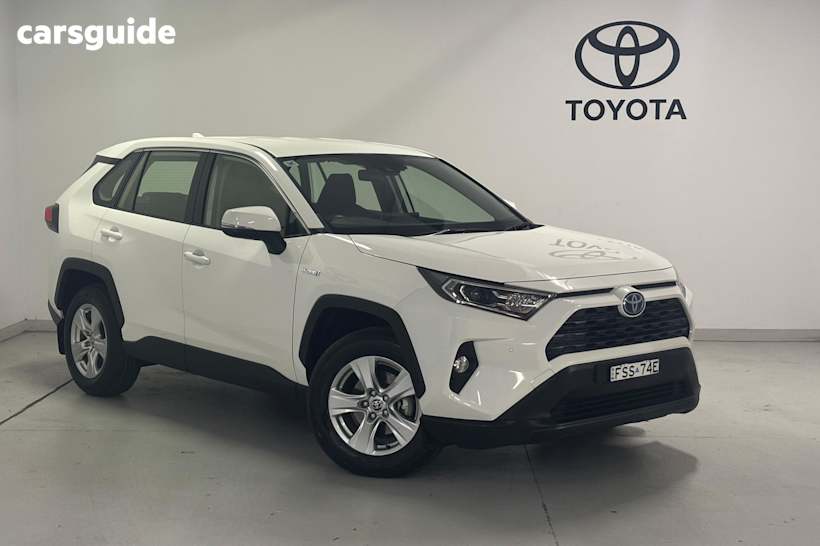 White 2021 Toyota RAV4 SUV GX 4X4