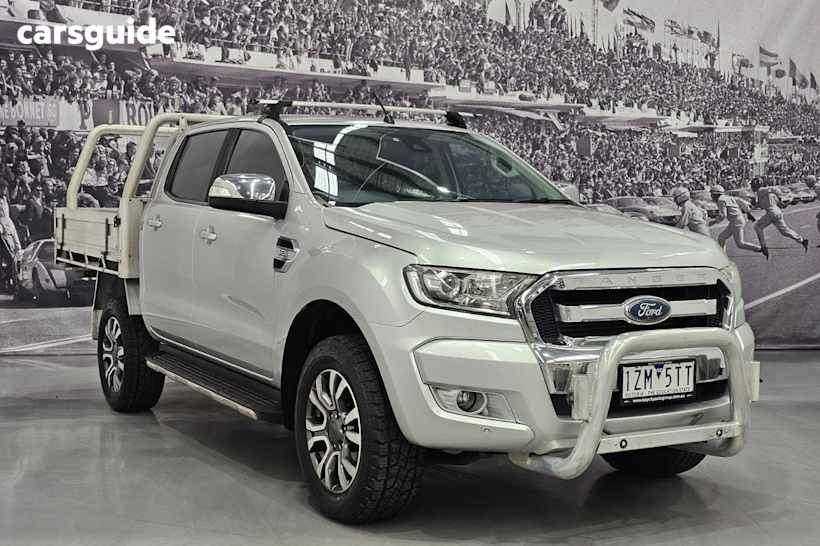 Silver 2018 Ford Ranger Ute Tray XLT 4X4