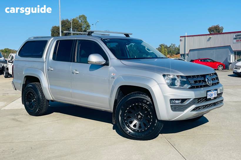 Silver 2020 Volkswagen Amarok Ute Tray TDI550 SPORTLINE 4X4