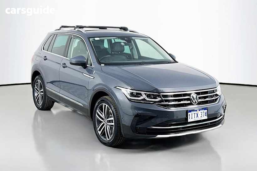 Grey 2022 Volkswagen Tiguan Wagon 147Tdi Elegance