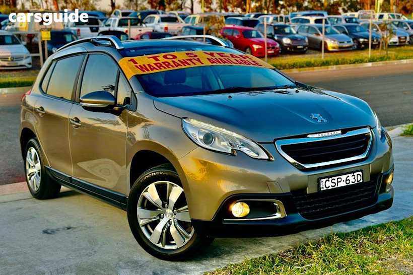 Grey 2013 Peugeot 2008 Wagon Active