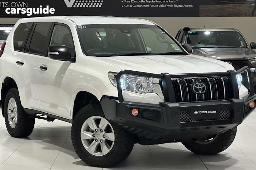 White 2021 Toyota Landcruiser Prado SUV GX 4X4