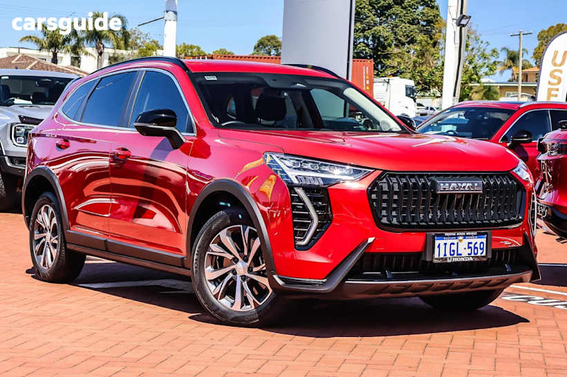 Red 2024 GWM Haval Jolion SUV LUX F