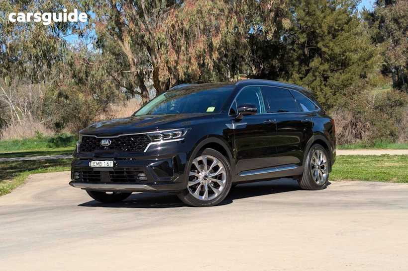 Black 2020 Kia Sorento Wagon Gt-Line 7 Seat