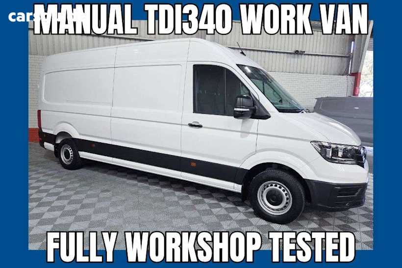 White 2023 Volkswagen Crafter Commercial 35 TDI340 F