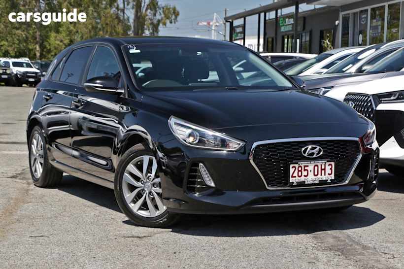Black 2019 Hyundai I30 Hatch ACTIVE F