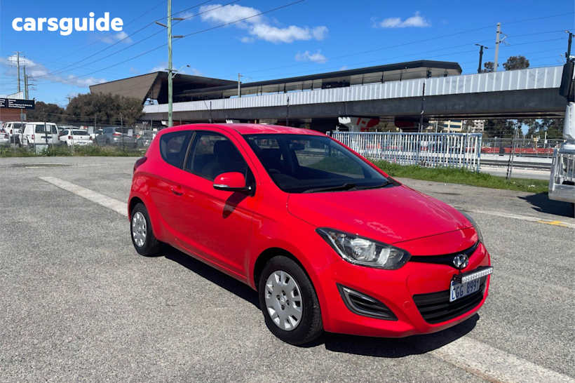 Red 2014 Hyundai I20 Hatch ACTIVE F