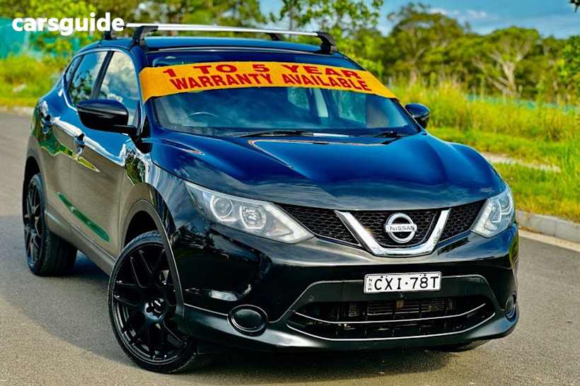 Black 2014 Nissan Qashqai Wagon St (4X2)