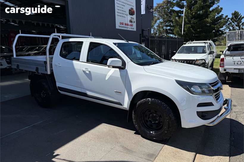 White 2019 Holden Colorado Crew Cab Pickup Ls (4X4)