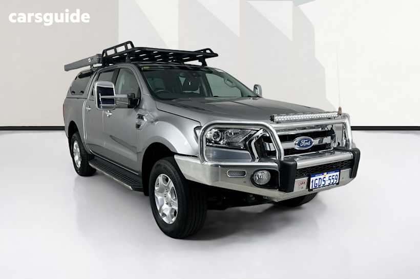 Silver 2016 Ford Ranger Dual Cab Utility Xlt 3.2 (4X4)