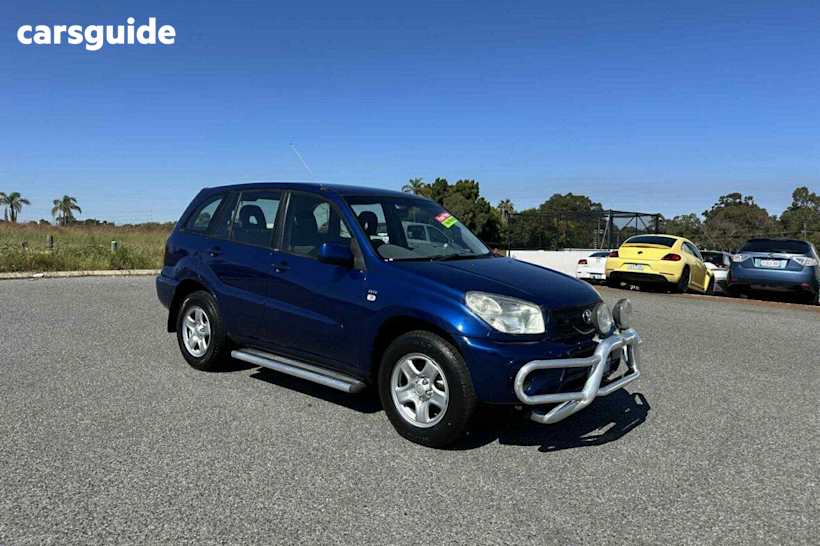 Blue 2004 Toyota RAV4 Wagon Cv (4X4)