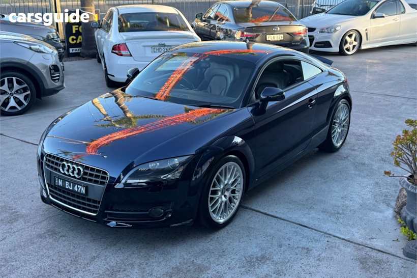 Blue 2008 Audi TT Coupe F
