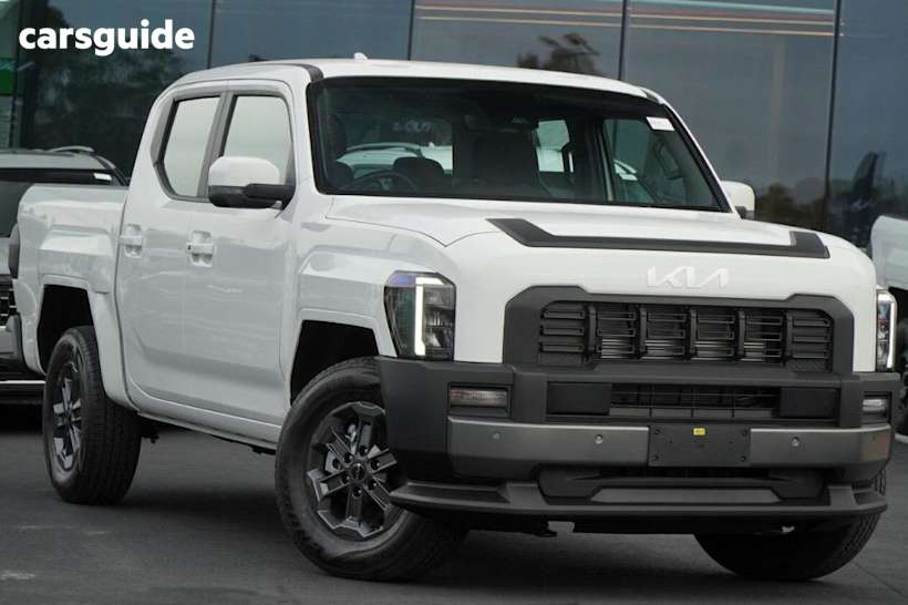 White 2025 Kia Tasman Double Cab Pick Up Sx (4X4) (Std) Body Fender