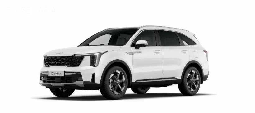 White 2024 Kia Sorento Wagon Gt-Line Hev Awd