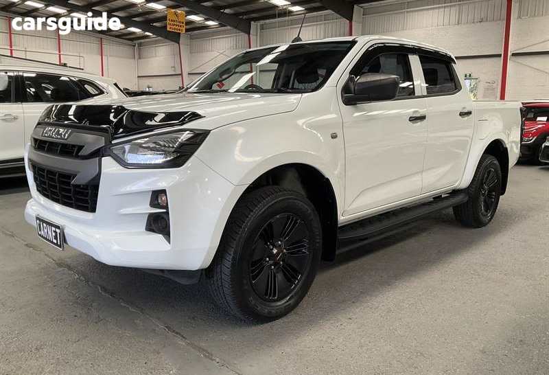 White 2021 Isuzu D-MAX Crew Cab Utility Sx (4X2) High-Ride