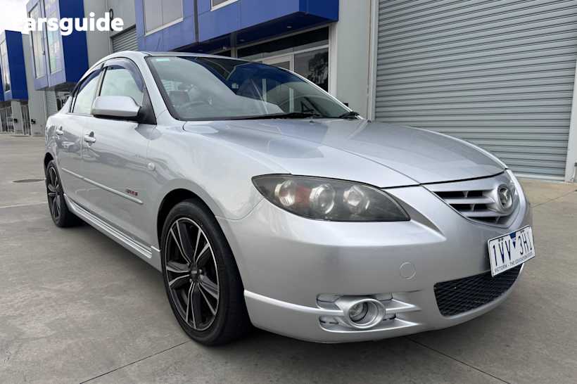 Silver 2004 Mazda Mazda3 Sedan SP23 F