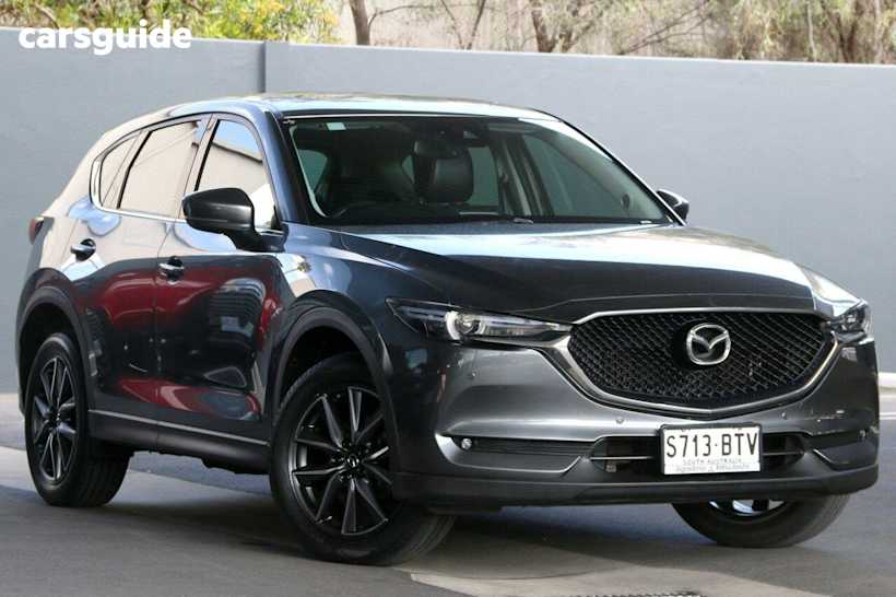 Grey 2017 Mazda CX-5 SUV GT 4X4