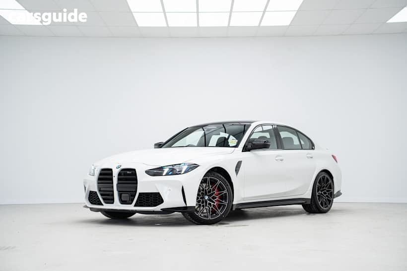 White 2025 BMW M3 Sedan COMPETITION 4X4