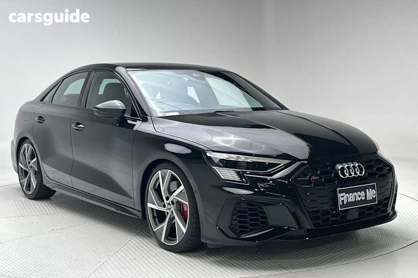 Black 2023 Audi S3 Sedan 4WD