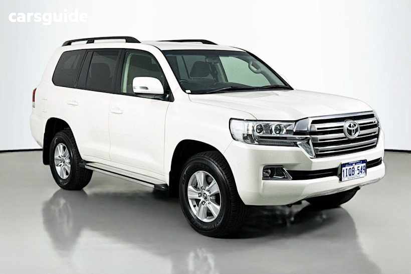 White 2018 Toyota Landcruiser Wagon Gxl (4X4)