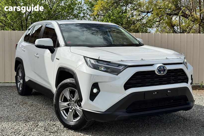 White 2022 Toyota RAV4 SUV GX F