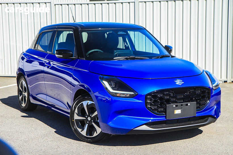 Blue 2025 Suzuki Swift Hatch HYBRID GLX F