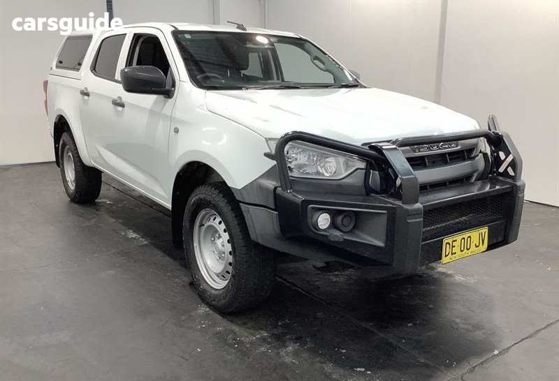 White 2022 Isuzu D-MAX Crew Cab Chassis Sx (4X2) High-Ride