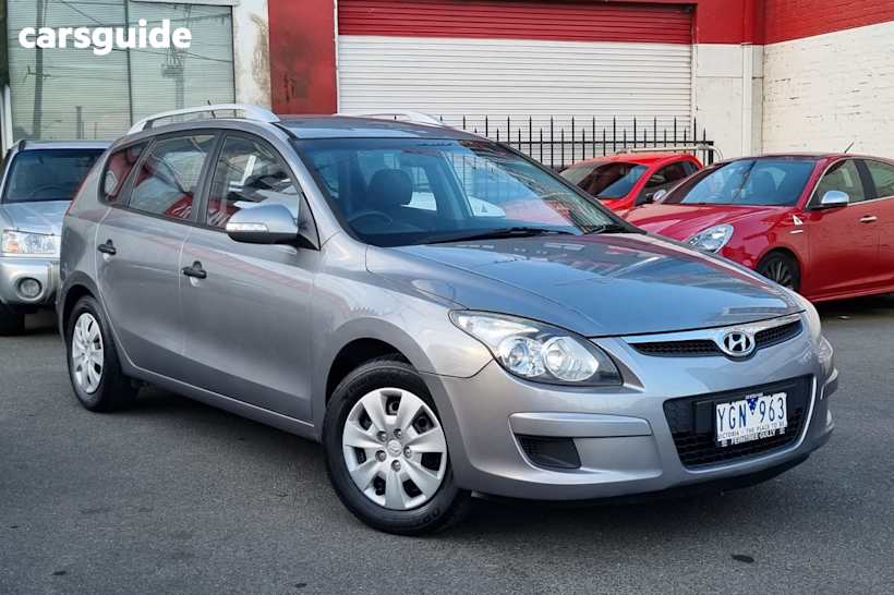 Grey 2011 Hyundai I30 Wagon Cw Sx 2.0