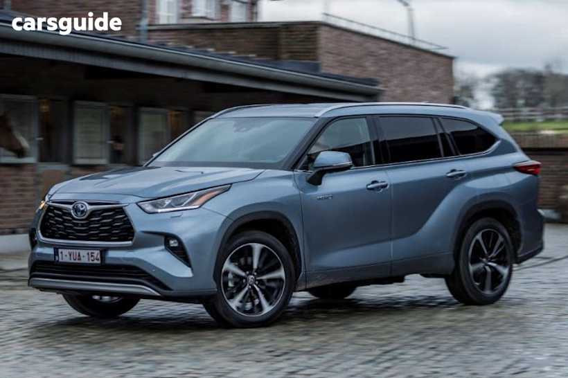 Blue 2022 Toyota Kluger Wagon Gxl Awd
