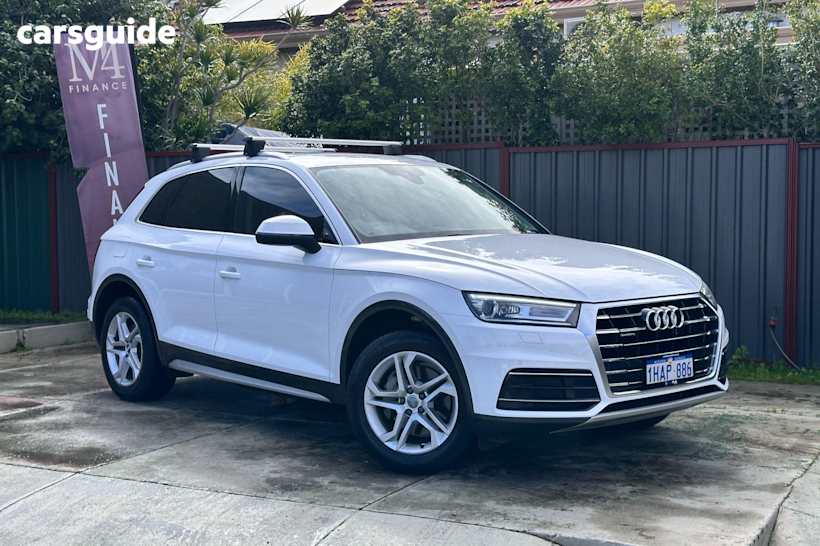 White 2019 Audi Q5 Wagon 40 Tdi Quattro Design