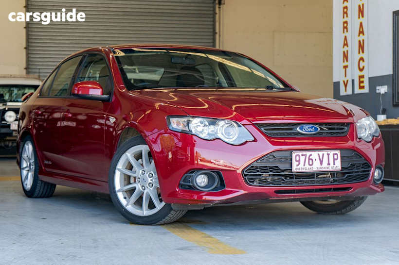 Red 2013 Ford Falcon Sedan XR6