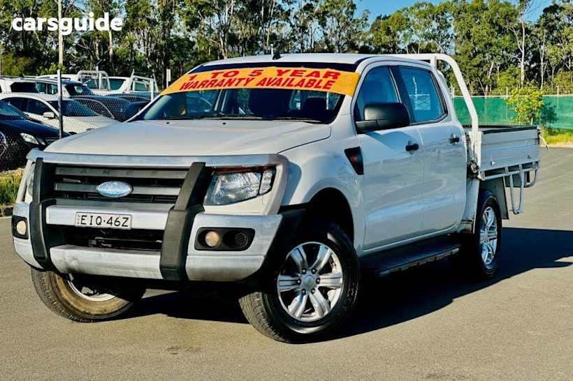 White 2012 Ford Ranger Crew Cab Utility Xl 2.2 (4X4)