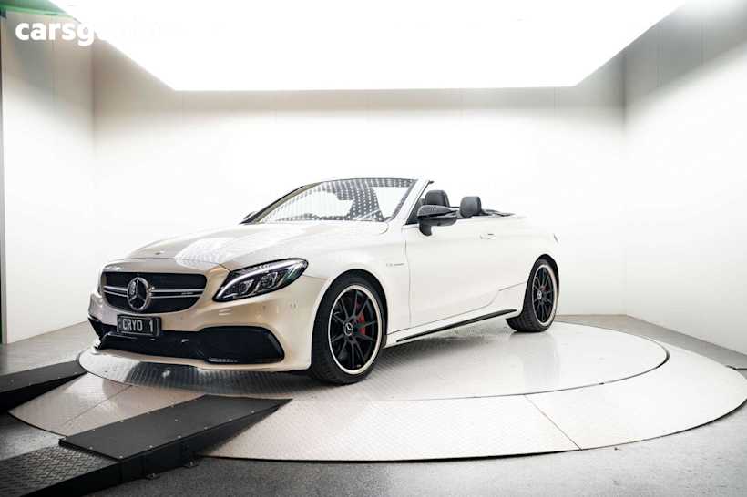 White 2016 Mercedes-Benz C-CLASS Sedan C63 AMG S R