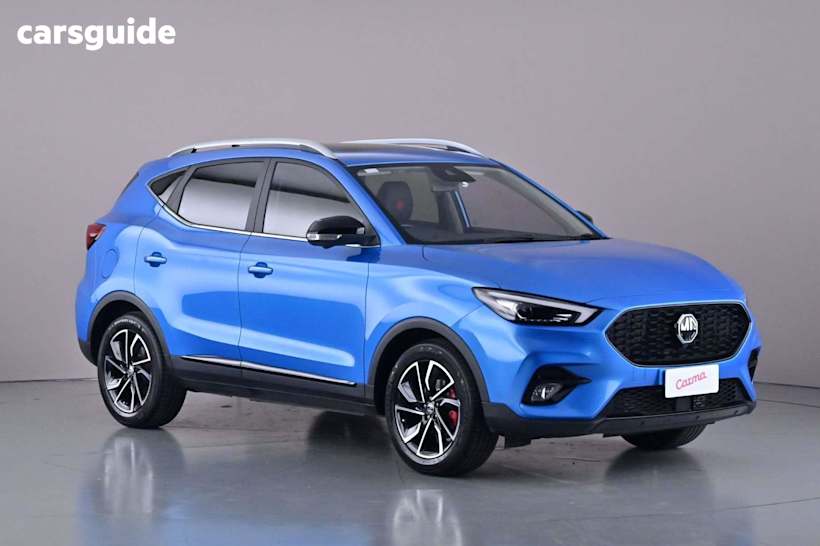 Blue 2021 MG ZST Wagon Essence