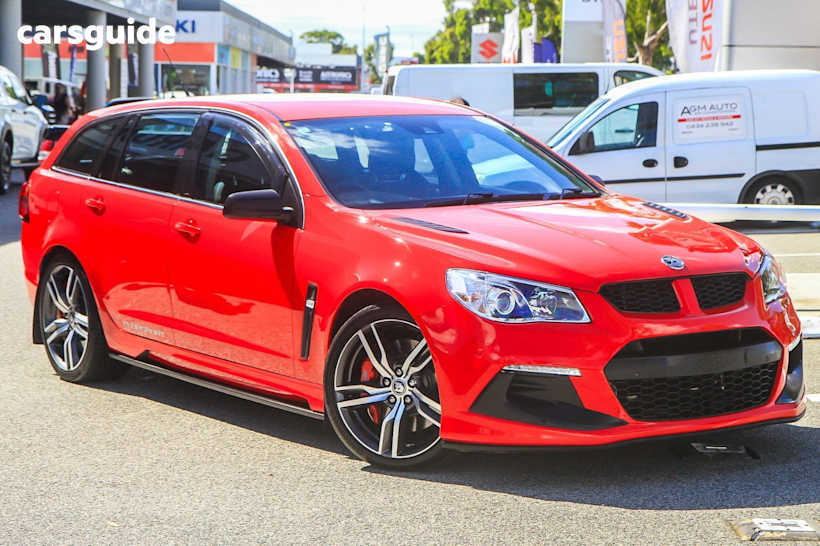 Red 2016 HSV Clubsport Wagon R8 Tourer Lsa