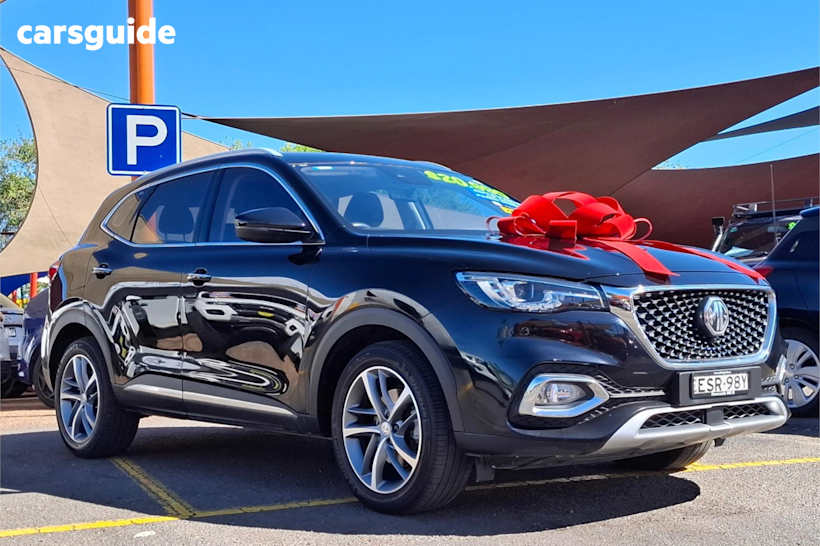 Black 2021 MG HS SUV EXCITE F